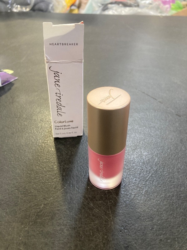 Photo 1 of Iredale ColorLuxe Liquid Blush, Lightweight, Buildable Long-Wear Formula Delivers an Effortless, Customizable Flush, Dermatologist-Tested, Vegan - Heartbreaker