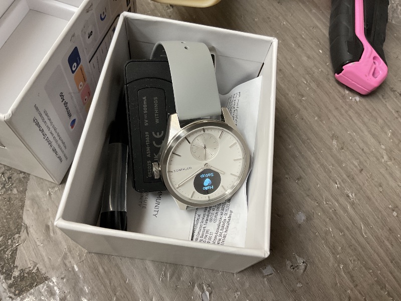 Photo 1 of WITHINGS ScanWatch 2 - Hybrid Smart Watch, Heart Rate Monitoring, Fitness Tracker, Cycle Tracker, Sleep Monitoring, GPS Tracker, 30-Day Battery Life, Android & Apple Compatible, HSA/FSA