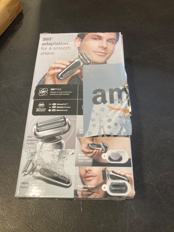 Photo 1 of Braun Series 7 7032cs Flex Electric Razor for Men, Wet & Dry, Electric Razor, Rechargeable, Cordless Foil Shaver with Beard Trimmer and Charging Stand, Silver
