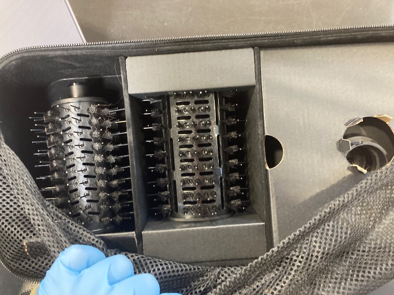 Photo 1 of Shark FlexStyle Air Styling & Drying System, Powerful Hair Dryer Brush & Multi-Styler with Auto-Wrap Curlers, Diffuser, Paddle Brush, Round Brush, Concentrator Attachment, Black Cherry, HD457CR