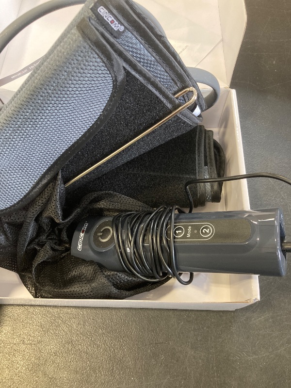 Photo 1 of CINCOM Leg Massager for Circulation and Pain Relief, Air Compression Calf Massager with 2 Modes 3 Intensities Helpful for RLS Edema and Muscles Relaxation Gifts