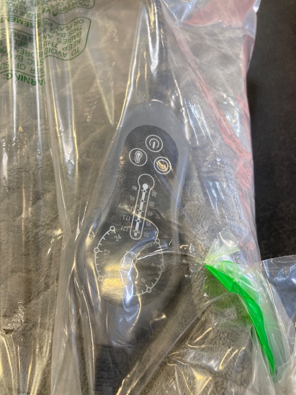 Photo 1 of Pet Heating Pad 36X24'' for Large Dogs Temperature Adjustable Heated Dog Cat Bed Warmer with Timer Auto Off Heavy Duty Chew Resistant Cord Waterproof Warming Blanket Mat for Pets (Grey, 24X36``)