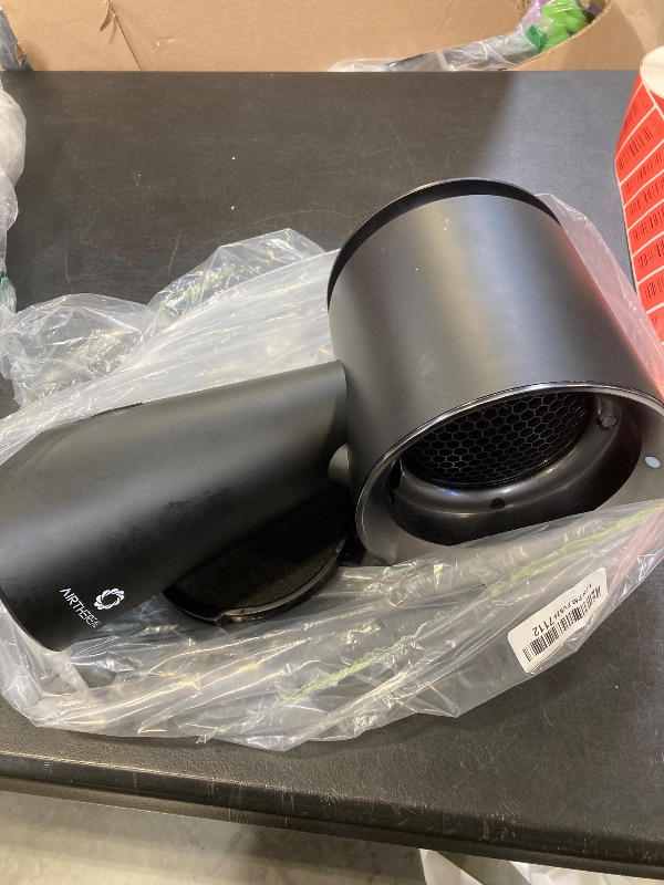 Photo 1 of Airthereal Rechargeable Portable Range Hood, Desktop Range Hood with Battery Powered, 3-Fan Speeds and Large Oil Collection Cup, Upgraded Portable Kitchen Exhaust Fan for RV Cooking, RH180B Black