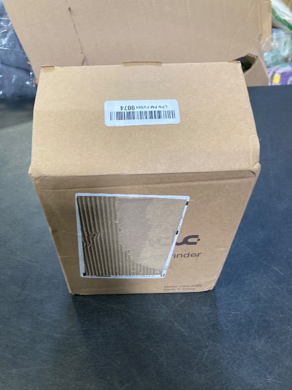 Photo 1 of Wancle Electric Burr Coffee Grinder - Adjustable with 28 Precise Grind Settings for 12 Cups - Professional Coffee Bean Grinder (Plastic, Black)