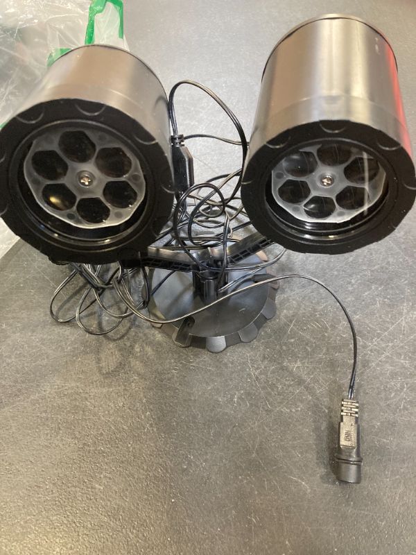 Photo 1 of Christmas Laser Projector Light Outdoor: RGB 3 Colors Firefly Moving Laser Lights, IP65 Waterproof Star Projector Lights Show Decor for Garden Yard Holiday Party, Christmas Halloween New Year Gift