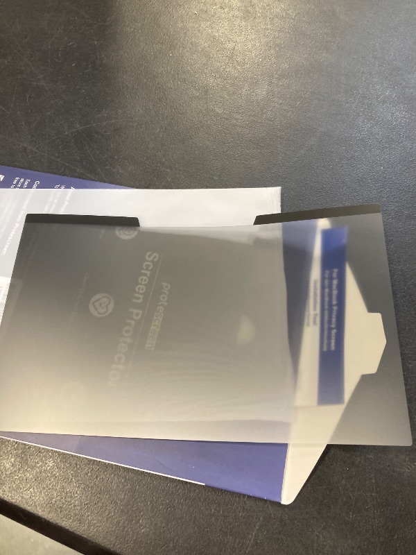 Photo 1 of Magnetic 14 Inch Laptop Privacy Screen for 16:9 Computer Monitor, Removable Anti Glare Blue Light Filter Protector, 14 in Privacy Shield Compatible with Lenovo Hp Dell Acer Asus Thinkpad Envy Xps