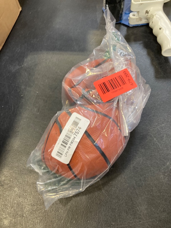 Photo 1 of Botabee 5" Rubber Mini Basketballs (2-Pack) - Realistic Bounce and Grip for Indoor and Outdoor Play - Small Basketball for Kids - Durable and Fun, Perfect for Mini Hoops