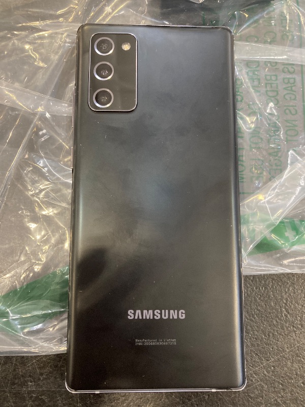 Photo 1 of Samsung Electronics Galaxy Note 20 5G Unlocked Android Cell Phone | US Version | 128GB of Storage | Mobile Gaming Smartphone | Long-Lasting Battery | Mystic Gray (Renewed)

