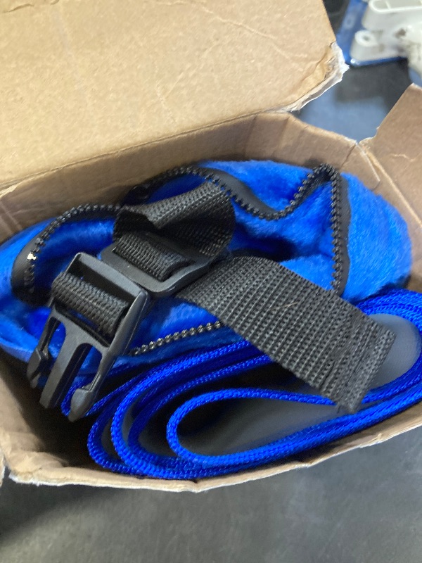 Photo 1 of Furrtripsy Inflatable Dog Cone Collar with Detachable Sturdy Shield,Soft&Lightweight-Ideal for Post-Surgery Recovery and Daily Wear,Suitable for Small Medium Large Dog Breeds(Blue,L)