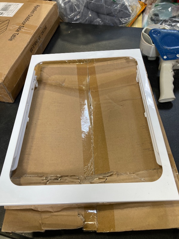 Photo 1 of [Upgraded] W10861519 Deli Drawer Hanger (Without Glass), Meat Drawer Shelf Compatible with whirlpool Refrigerator WRT311/WRT318/WRT148 Some models (not all), Replaces: W10628698, AP5999492