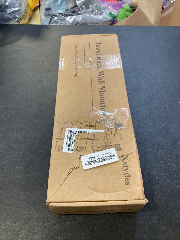 Photo 1 of Xstydes Towel Racks for Bathroom, Metal Towel Holder with Storage Basket,Wall Towel Rack for Rolled Towels, Towel Storage for Small Bathroom.