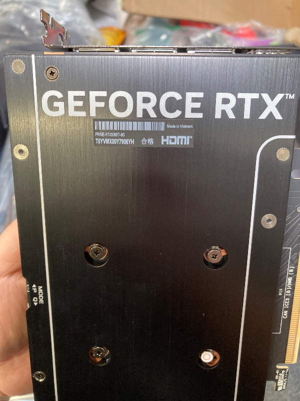Photo 1 of ASUS ROG Astral GeForce RTX™ 5080 OC Edition Graphics Card, NVIDIA (PCIe® 5.0, 16GB GDDR7, HDMI®/DP 2.1, 3.8-Slot, 4-Fan Design, Axial-tech Fans, Patented Vapor Chamber, Phase-Change GPU Thermal Pad)