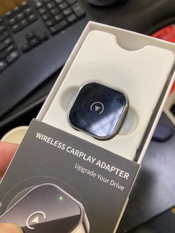 Photo 1 of Teeran Wireless CarPlay Adapter for iPhone (2026 Upgraded), Mini Plug & Play for Cars with Factory Wired Apple CarPlay, Fast & Stable, Easy Setup, Wide Vehicle Compatibility Valentine's Day Gift
