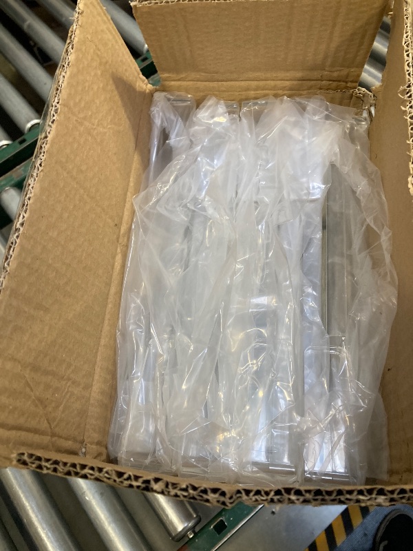 Photo 1 of HBlife 12 Inches Tall [Extra Tall Version] Clear Shelf Dividers, 18 Pack Purse Organizer for Closet Perfect for Handbags, Acrylic Bookshelf for Organization