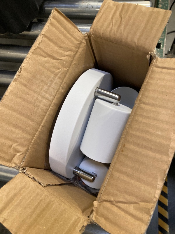 Photo 1 of 3 Light Track Lighting Fixtures Ceiling, Matte White Round Directional Ceiling Spotlight, GU10 Flush Mount Track Fixture, Adjustable Modern LED track Lights for Kitchen/Living Room, Bulb Not Included