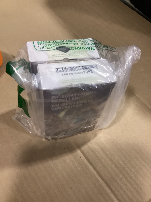 Photo 1 of 2026 Solar Ultrasonic Bird Repellent Devices Bird Deterrents for Outside Pigeon Repeller Outdoor Animal Repellent Outdoor to Keep Pigeon Woodpecker Out of Balconies Patio Garden(2Pack)