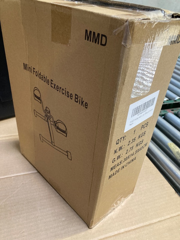 Photo 1 of RYGEO Folding Pedal Exerciser Mini Exercise Bike Under Desk Bike Pedal Exerciser for Arms and Legs Cardio Workout, Portable Desk Bike Peddler Machine for Sedentary Officer & Seniors