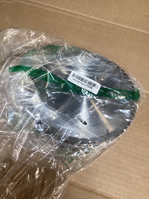 Photo 1 of 12-Inch Miter/Table Saw Blades, 100-Tooth ATB TCT Ultra Fine Finish Wood Cutting Circular Saw Blade with 1-Inch Arbor