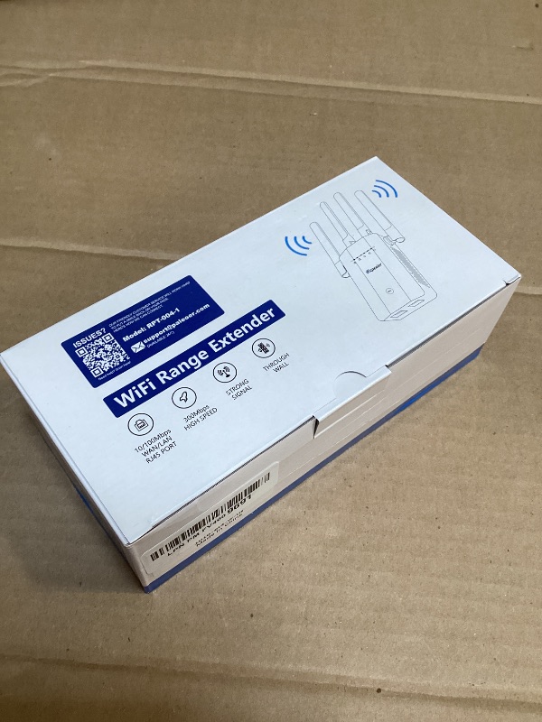 Photo 1 of 2026 New WiFi Extender Signal Booster, Long Range up to 13355Sq.ft, Wireless Internet Repeater Routers Signal Amplifier for Home, Office, Garage, 8X Faster Access Point with Ethernet Port, 1-Tap Setup