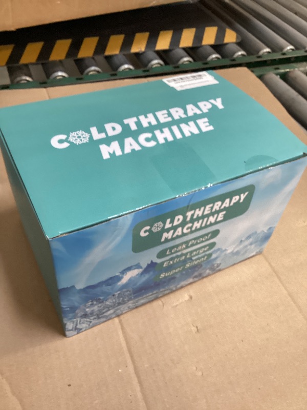 Photo 1 of Cold Therapy Machine with Programmable Timer, Portable Ice Machine for Knee After Surgery, Knee Replacement Recovery System, Pain Relief cryotherapy with Compression Pad fits Shoulder Hip Ankle