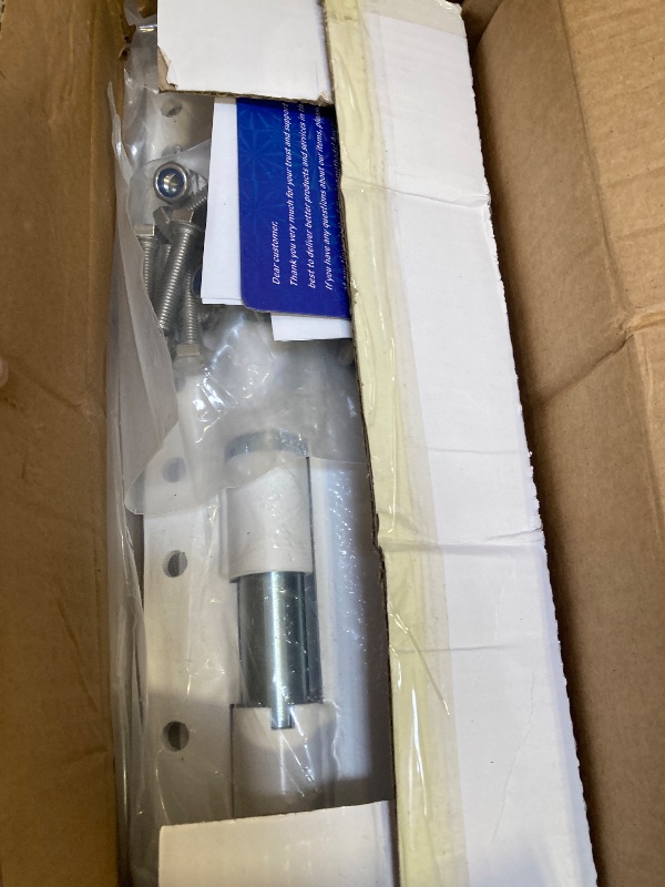 Photo 1 of 55721 Swing Away Bracket, Camper Jack Mount Extension Bracket for Easy Access & Space Saving - White (2 Packs)