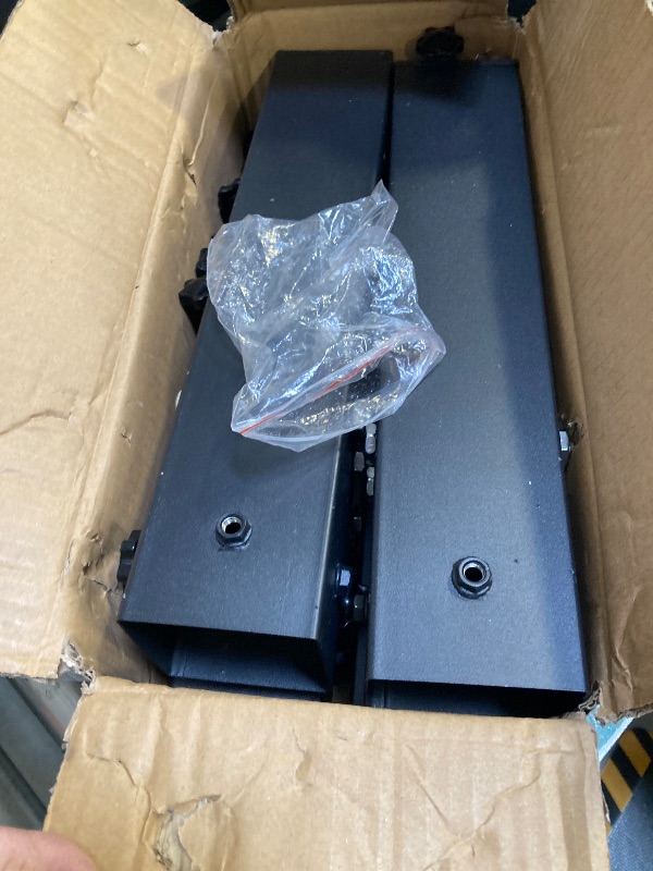 Photo 1 of 4 Pack 3.15” Diameter Dorm Bed Risers Heavy Duty 11.8LB Metal Bed Risers for College Dorm Wooden Bed Frame Table 4 Level Adjustable 11”, 8”, 5”, 3” Height for Extra Stability Fits Bed Legs 1.5" to 3"