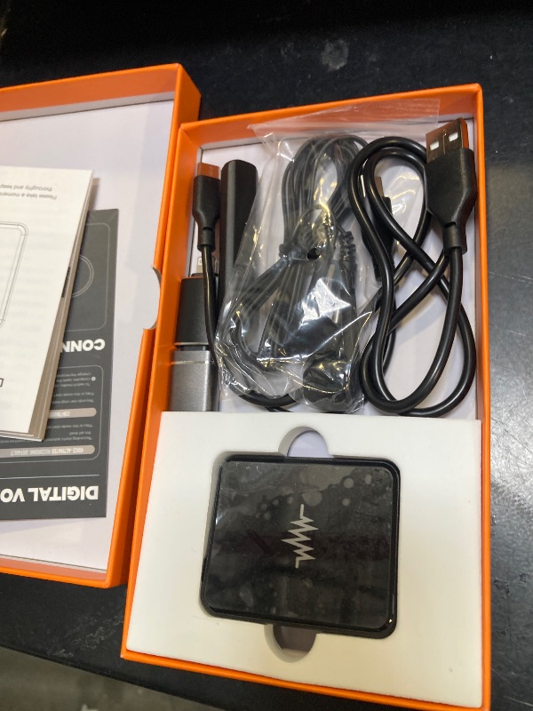 Photo 1 of 128G (9800 Hour) Voice Activated Recorder, Double-Sided Magnetic Voice Recorder with Playback, Audio Recorder with AI-Intelligent Noise Reduction, 70H Continuous for Lectures, Meetings