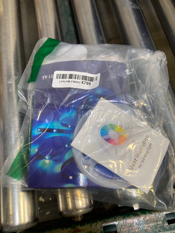 Photo 1 of Daymeet LED Lights RGB Backlight, 16.4ft Strip for 65-85 inch TV Behind, Music Sync USB Bluetooth APP Remote Control Color Changing Light for Gaming Room