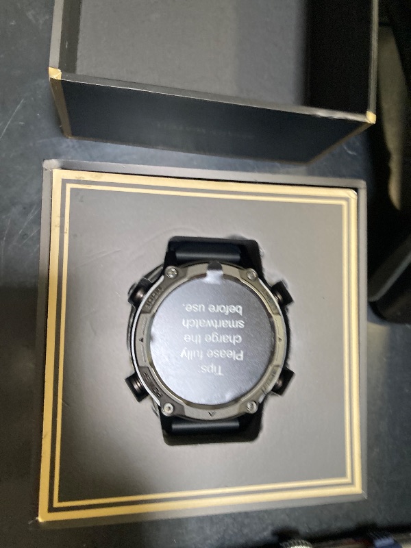 Photo 1 of 2026 AI Smart Watch with Standalone GPS & Offline Maps, 5ATM Waterproof, 1.43" AMOLED, 21-Day Battery, 178 Sports Modes, Compass, Heart Rate/SpO2/Stress/Sleep Monitor, for Android iOS Men Women Black