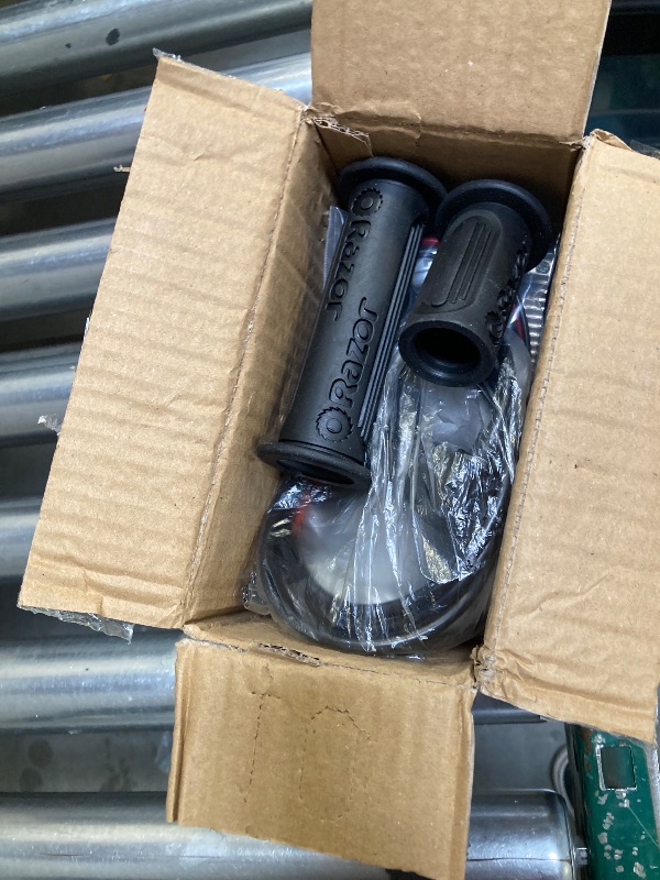 Photo 1 of XIKOBY 24V Controller and Throttle Compatible with Razor E200 E300 Electric Scooter MX350 (V33+) Dirt Bike, Control Module for E300 (V13+) E200 (V13+) E-Scooter Parts with Charger Port Handlebar Grips