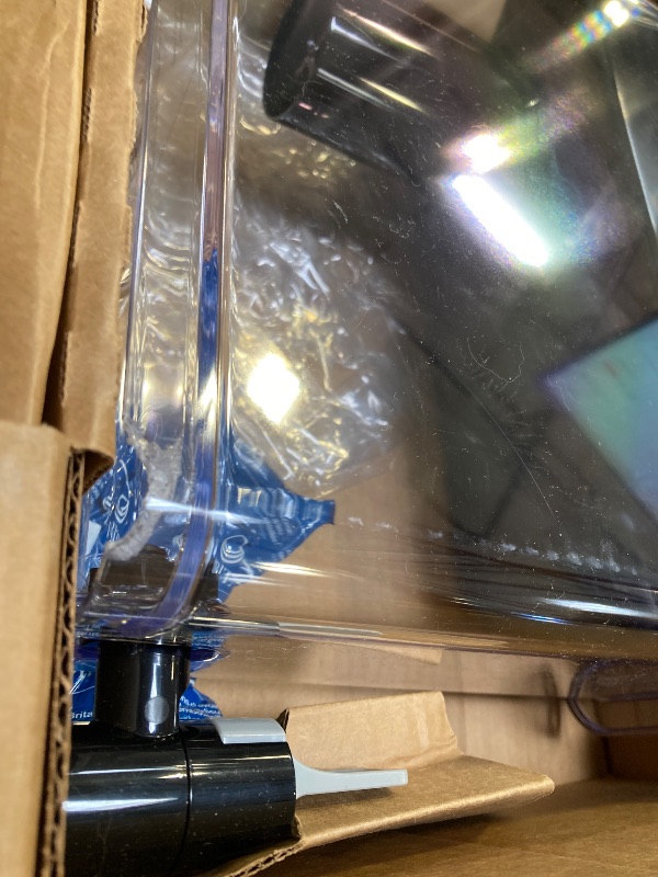 Photo 1 of Brita Water Dispenser, UltraMax Elite Filter, Removes 99% of Lead, Includes 1 Filter, 27-Cup Capacity, Black