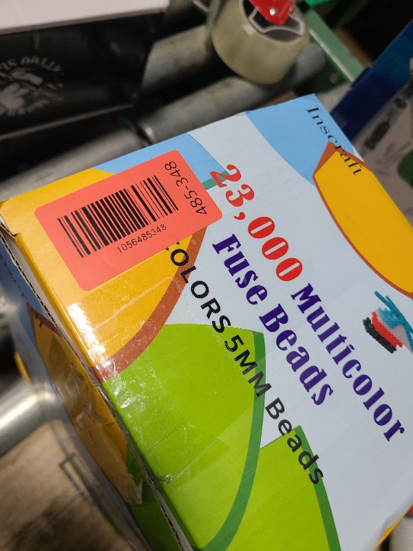 Photo 1 of 23,000 pcs Fuse Beads Kit for Kids Crafts, 30 Colors Iron Beads Set with 3 Pegboards, 5 Ironing Paper, 10 Patterns, Gifts for Birthday Christmas, Multicolor 5mm Melty Beads Bulk Refill Kit by Inscraft