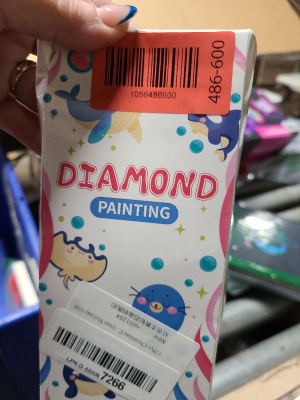 Photo 1 of 12Pcs Christmas Cardinal Diamond Keychain Kit Christmas Cardinal Diamond Art Accessories DIY 5D Christmas Holiday Diamond Hanging Ornament Decoration Craft for Christmas Holiday Gift