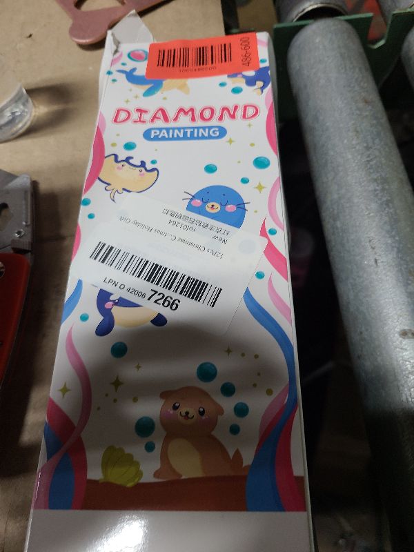 Photo 1 of 12Pcs Christmas Cardinal Diamond Keychain Kit Christmas Cardinal Diamond Art Accessories DIY 5D Christmas Holiday Diamond Hanging Ornament Decoration Craft for Christmas Holiday Gift