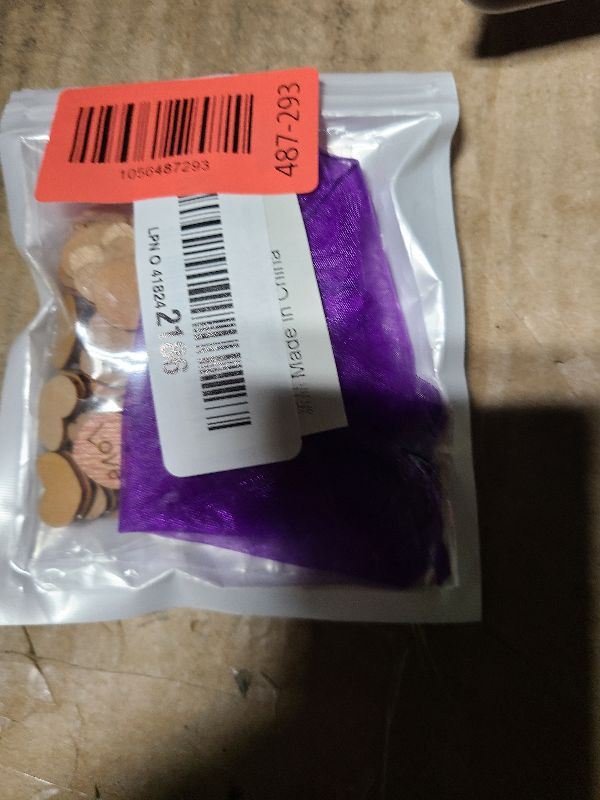 Photo 1 of 100 Pack Shaped Rustic Wooden Love Heart Wooden Heart Confetti Engraved Love Hearts Wedding Table Scatter Decoration Crafts for Wedding Valentine's Day Gift (Brown-Love)