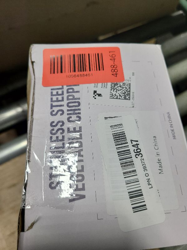 Photo 1 of 12-in-1 Vegetable Chopper, Mandoline Food Slicer for Kitchen, Cheese Grater, Veggie Chopper with Container, Vegetable Cutter for Onion, Salad and Fruit- Stainless Steel, Home Essential Tools