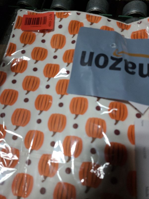 Photo 1 of 240Pcs Fall Thanksgiving Wax Paper Dry Waxed Deli Paper Sheet 12x12 inch Sandwich Wrap Pumpkin Maple Leaf Checkered Decorative Parchment Papers Food Basket Liners for Harvest Home Kitchen Picnic Party