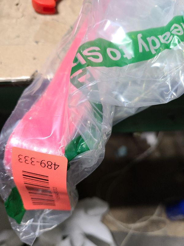 Photo 1 of 18'' Flat Pry Bar Crow Bar Nail Puller, Pink Black Color Angled Curved Head Metal Wood Board Tire Removing Wrecking Prying Tool Heavy Duty