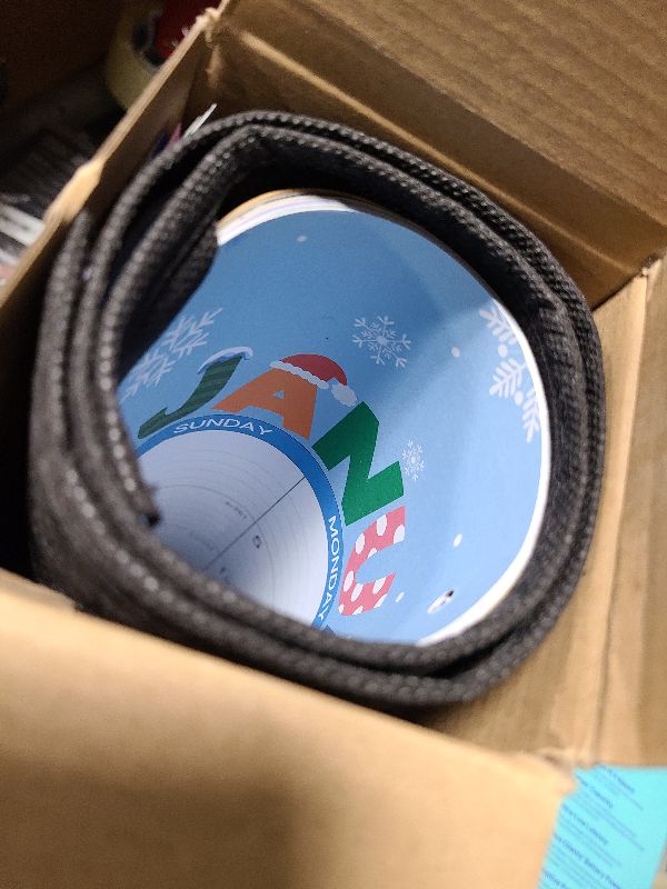 Photo 1 of 2026 Desk Calendar - Large Desk Calendar 2026, Jan.2026 - Dec.2026, 22" x 17", 2026 Calendar with Corner Protectors + Large Ruled Blocks, To-do & Notes, 12 Different Themes