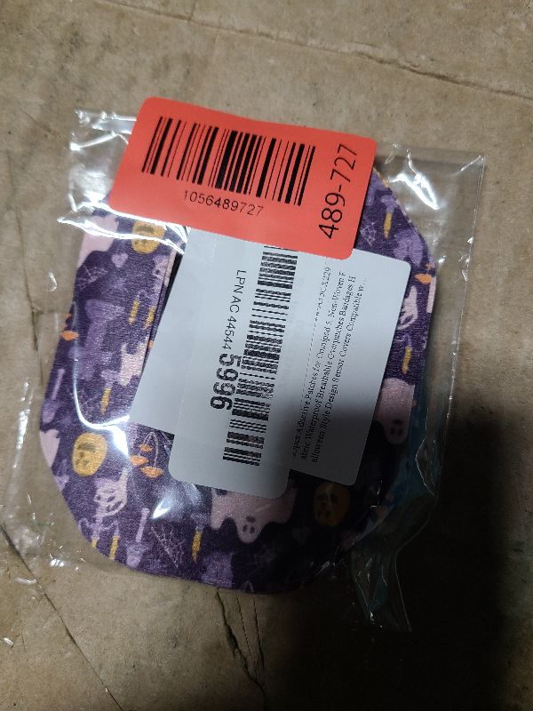 Photo 1 of 25pcs Adhesive Patches for Omnipod 5, Non-Woven Fabric Waterproof Breathable Overpatches Bandages Halloween Style Design Sensor Covers Compatible with Omnipod 5