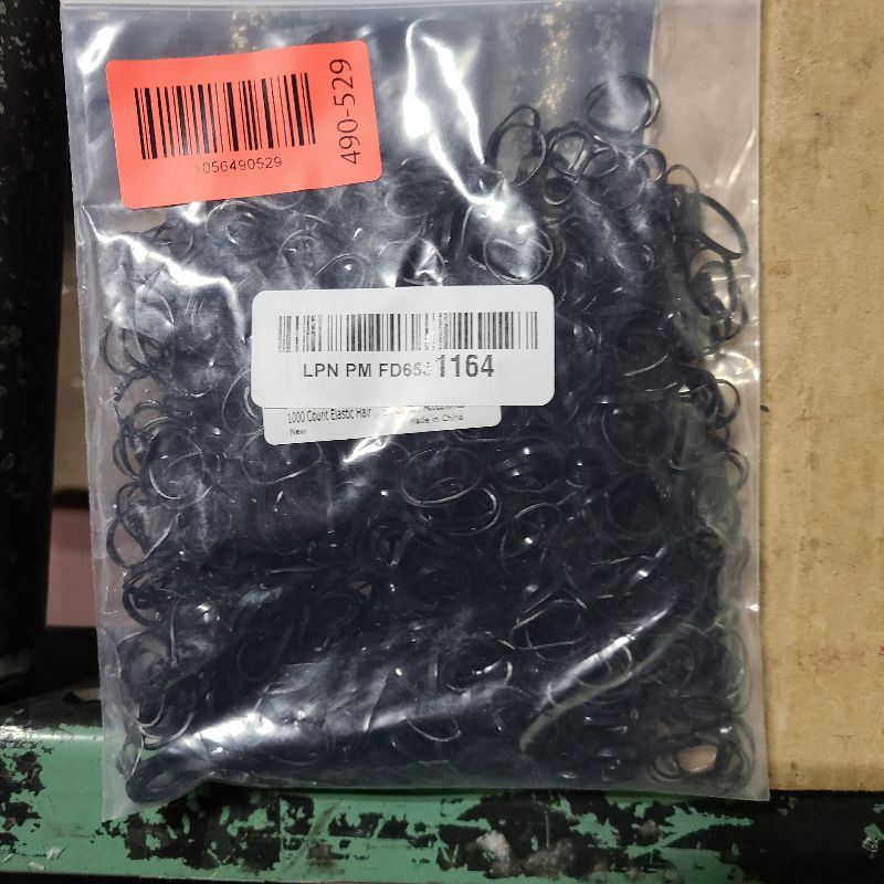 Photo 1 of 1000 Pcs Hair Bands - Mini Rubber Bands for Hair Braids Hair Accessories