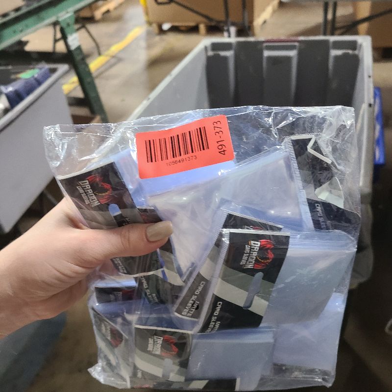 Photo 1 of 1200 Count Clear Penny Card Sleeves for Trading Cards, Plastic Soft Card Sleeves Card Protectors Fit for MTG Baseball Card, Sports Cards, Game Card Standard Cards