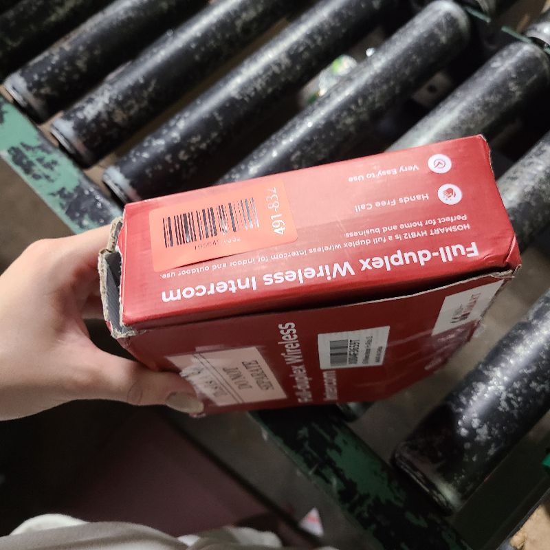 Photo 1 of **MSRP 52.99** Hosmart UltraSpeak Pro Intercoms Wireless for Home, Two-Way Real-time Intercom Full Duplex Wireless Intercom System for Home Use, Clear Sound House Intercom System for Business with 1200 Feet Range