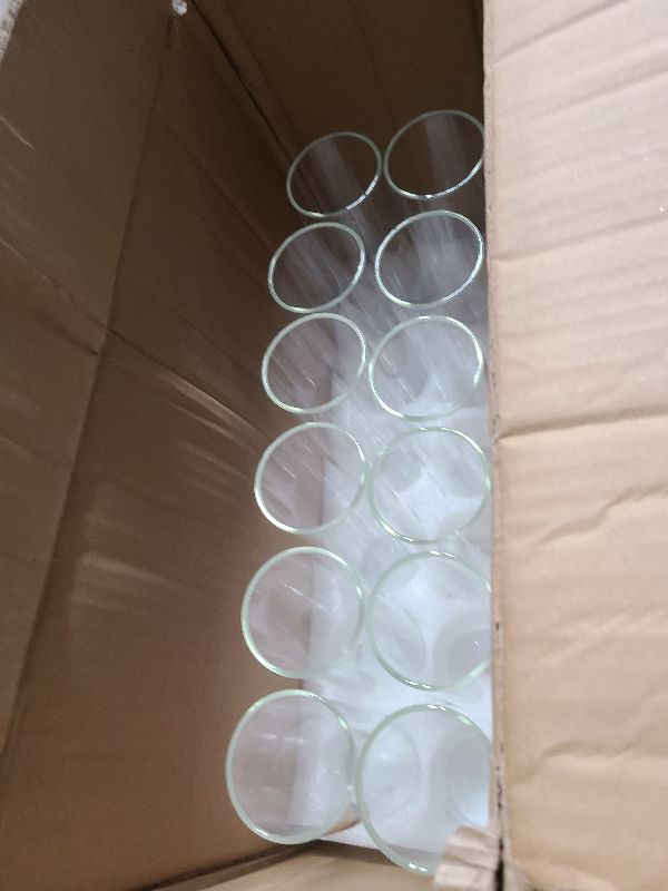 Photo 1 of 16Pcs Glass Cylinder Bud Vases for Centerpieces,7.7 In Tall Clear Flower Vases in Bulk,Glass Small Vases Floating Candle Holder for Party,Home Decor,Wedding Decoration,Birthday,Anniversary,Baby Shower