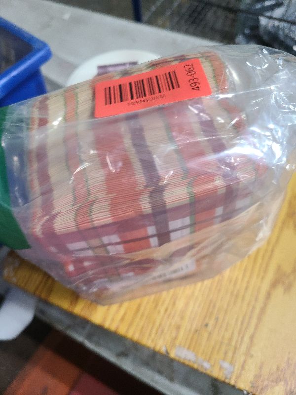 Photo 1 of ?Quera 100 Pack Fall Guest Napkins Pumpkin Spice Plaid Autumn Paper Hand towels Thanksgiving Party Supplies Disposable Bar Napkins for Thanksgiving Party, Engagement, Baby Shower, Celebration