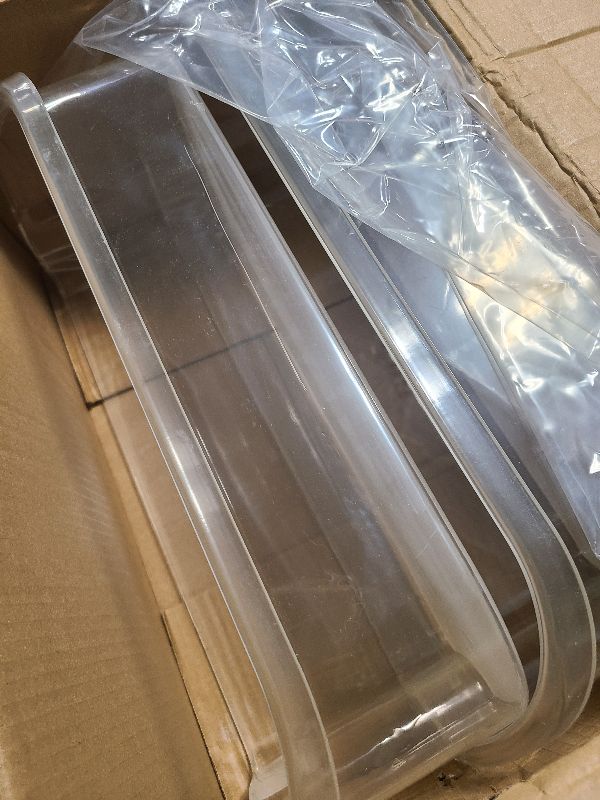 Photo 1 of 2 PACK Upgraded 240356402 Refrigerator Door Bin Replacement for Frigi.daire Refrigerator Door Shelf Parts LFSS2612TF0 LFSS2612TE0 FFSS2615TE0 Door Shelf Shelves By AMI PARTS (Length 15.38")