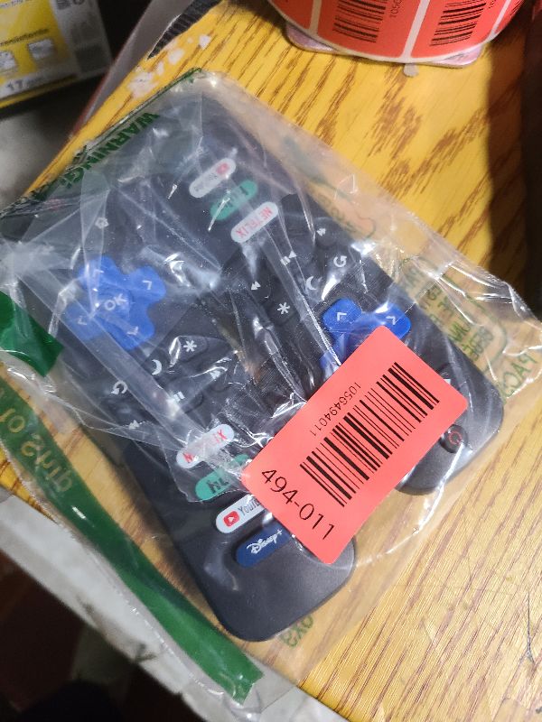 Photo 1 of (Pack of 2) Replacement Remote Control Only for Roku TV, Compatible for TCL Roku/Hisense Roku/Onn Roku/Sharp Roku/Element Roku/Westinghouse Roku/Philips Roku Smart TVs (Not for Roku Stick and Box)