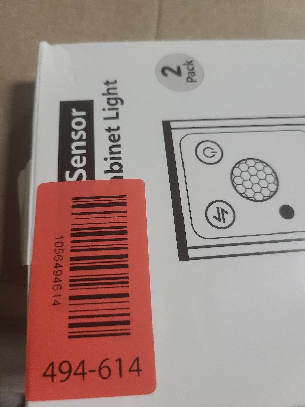 Photo 1 of 16" Ultra-Thin Under Cabinet Lighting Wireless, Aluminum Alloy Under Counter Lights for Kitchen, 3-Color-Temps Magnetic Closet Lights, Rechargeable Motion Sensor Light Indoor (2 Pack, Silver)