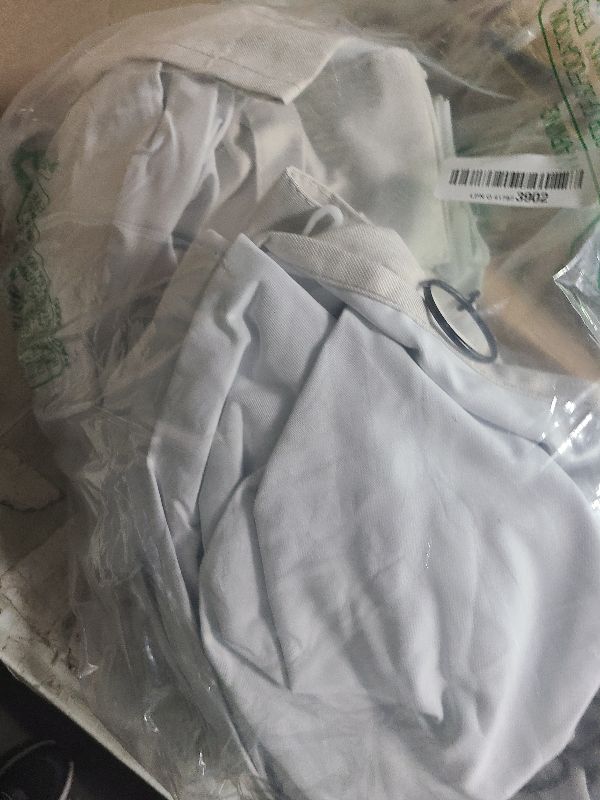 Photo 1 of 100% Blackout Curtains 84 Inch Length 2 Panels Set Farmhouse Style for Bedroom Windows/Living Room Thermal Insulated Neutral Boho Drapes Linen Blend Natural Ivory 7ft Long Hook Belt Pleated/Back Tab