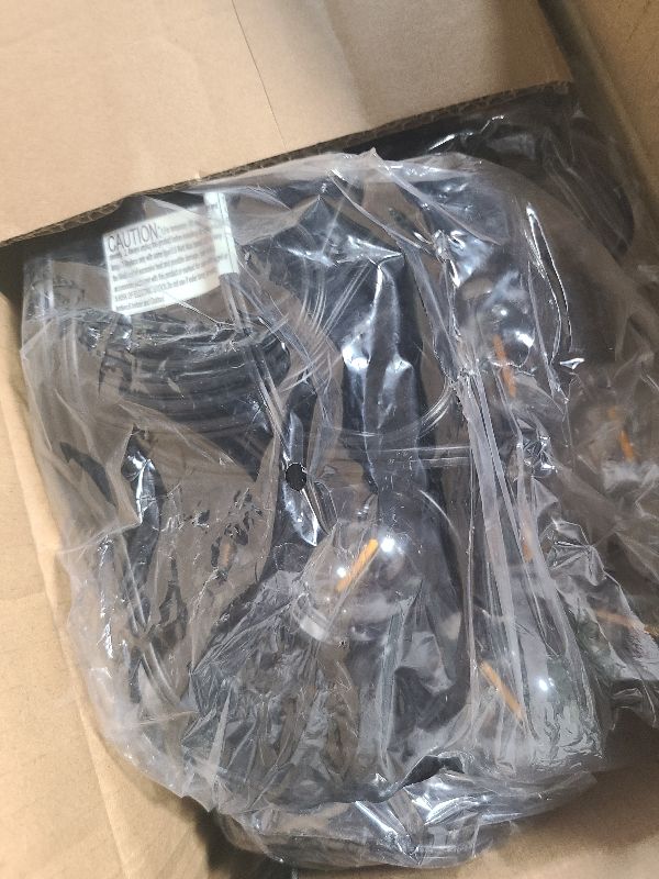 Photo 1 of 100ft 2-Pack Outdoor G40 LED Globe String Lights Dimmable Waterproof Shatterproof Light Strings with 52 Bulbs Connectable Commercial Hanging Lights for Christmas Patio House Backyard Balcony Party